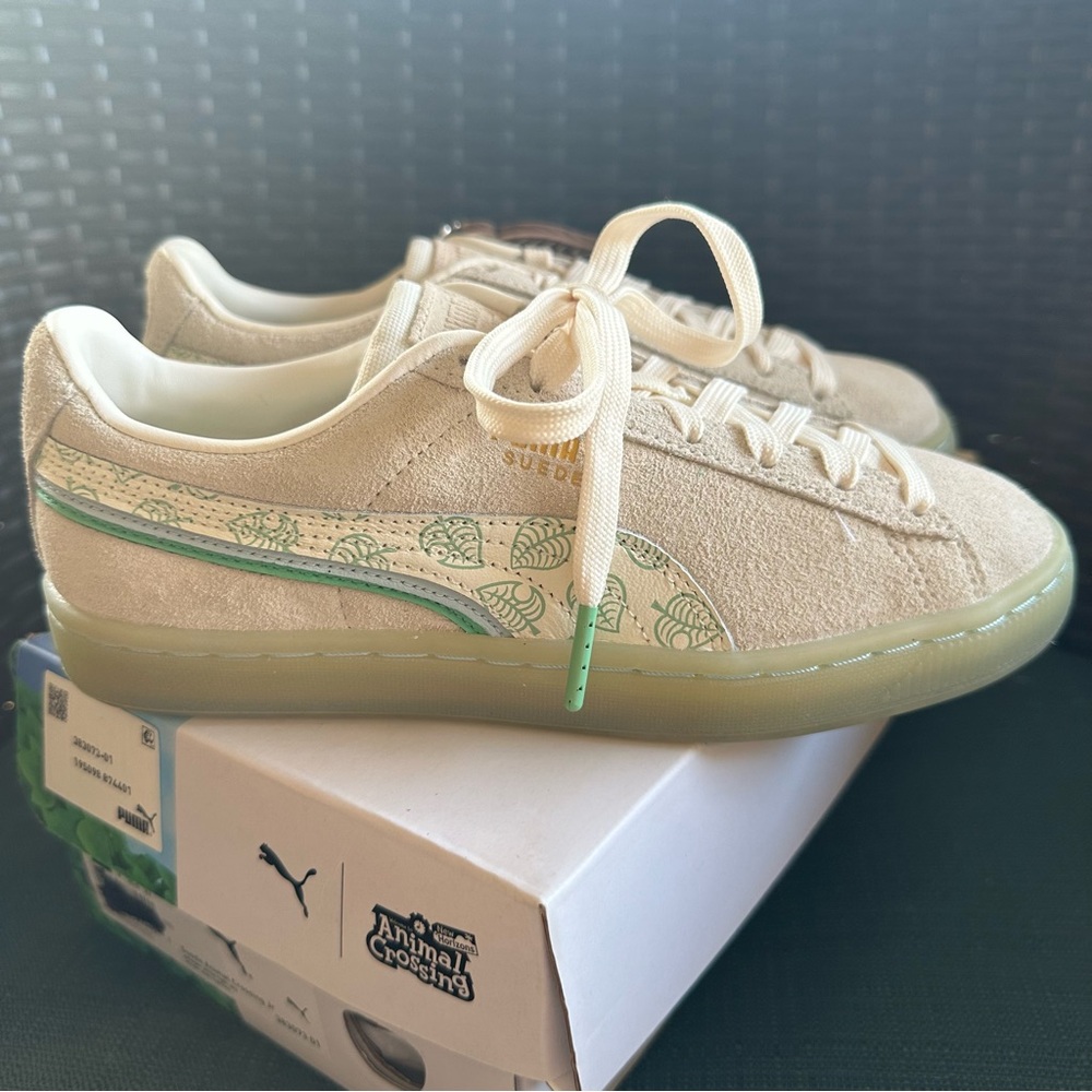 PUMA x Animal Crossing Suede Sneaker Junior SZ 4C NIB
